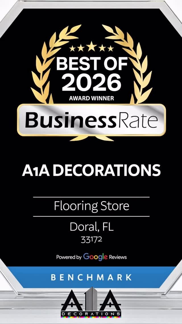 ¡Oficialmente los mejores del 2026! 🏆🔥

Gracias a sus reseñas y al trabajo incansable de nuestro equipo, recibimos el premio Best of 2026.
En A1A Decorations, creemos que un gran resultado nace del esfuerzo compartido. Gracias por elegirnos para ser parte de sus hogares y proyectos en Doral, FL. 🌟

¡Sigamos construyendo sueños, un pie a la vez! 🚀

#A1ADecorations #AwardWinner #FlooringDesign #Doral #HomeImprovement Gratitud